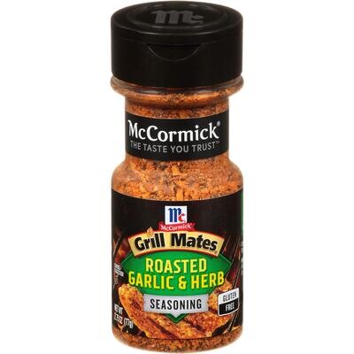 SAZONADOR MC CORMICK ROASTED GARLIC &amp; HERB 77 GR.