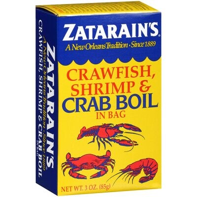 SAZONADOR ZATARAINS CRAWFISH, SHRIMP &amp; CRAB BOIL 85 GR.