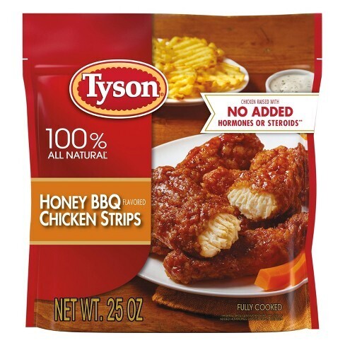 TIRAS DE POLLO TYSON HONEY BBQ 708 GR.
