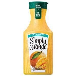 JUGO SIMPLY ORANGE WHIT MANGO 1.53 LTS