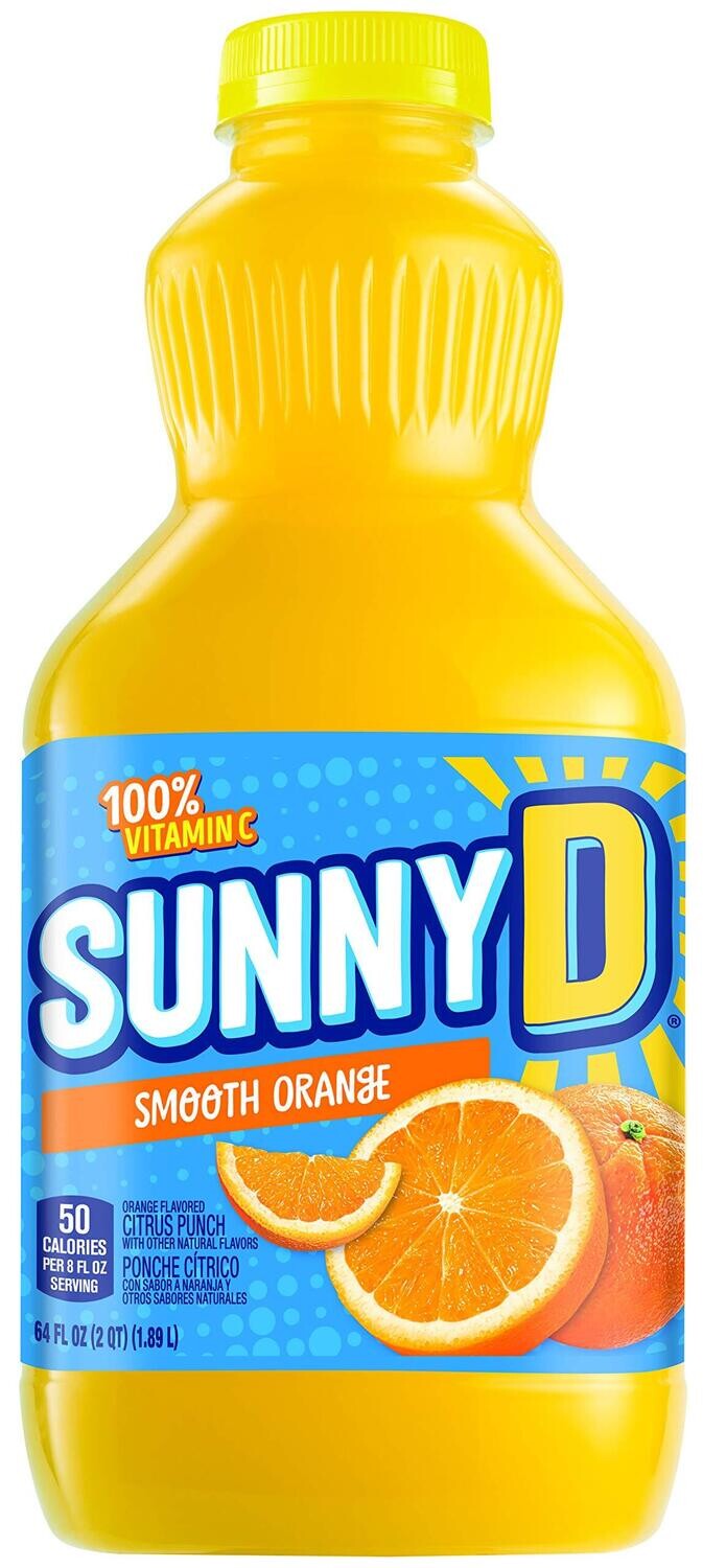 JUGO SUNNY D SMOOTH ORANGE 1.89 LTS