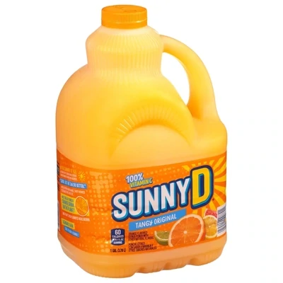JUGO SUNNY D TANG &amp; ORIGINAL ORANGE 1 GL.