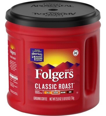 CAFE FOLGERS CLASSIC ROAST 734 GR