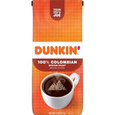 CAFE DUNKIN 100% COLOMBIAN MEDIUM ROAST 311 GE