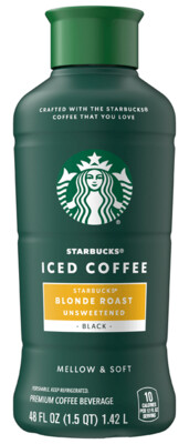CAFE FRIO STARBUCKS BLONDE ROAST 1.42 LTS.