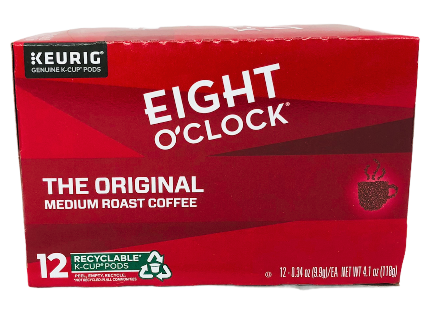 CAFE KEURIG EIGHT O&#39;CLOCK ORIGINAL C/12 PZAS