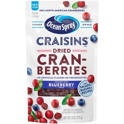 CRANBERRIES OCEAN SPRAY BLUEBERRY 170 GR.