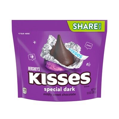 CHOCOLATE KISSES SPECIAL DARK 283 GR
