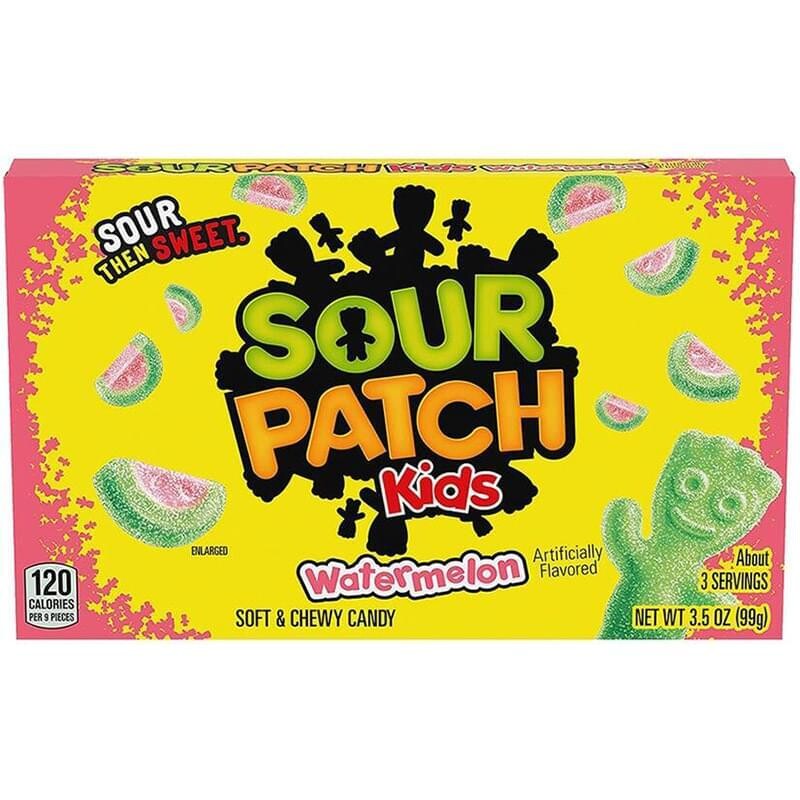 DULCE SOUR PATCH KIDS WATERMELON 99 GR