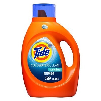 JABON LIQUIDO TIDE COLDWATER CLEAN 2.72 LTS.