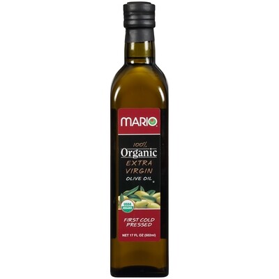 ACEITE DE OLIVA MARIO ORGANICO EXTRA VIRGEN 500 ML.