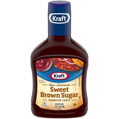 SALSA BBQ KRAFT SWEET BROWN SUGAR 510 GR.