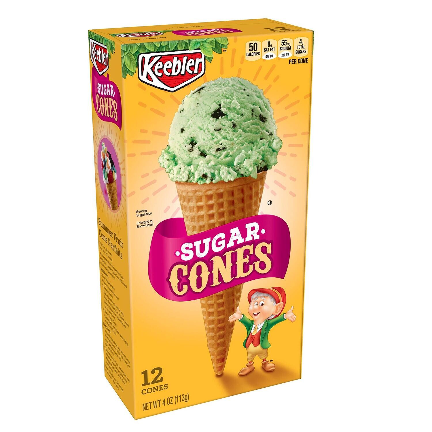 CONOS KEEBLER SUGAR C/12 113 GR.