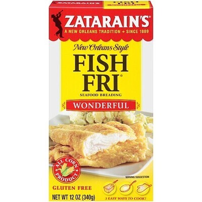 EMPANIZADOR ZATARAINS FISH FRI WONDERFUL 340 GR.