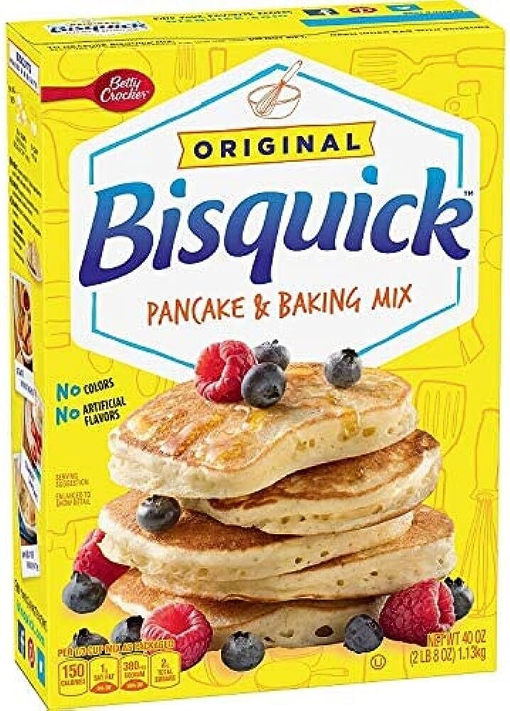 HARINA BETTY CROCKER P/HOT CAKES BISQUICK ORIGINAL 1.13 KG