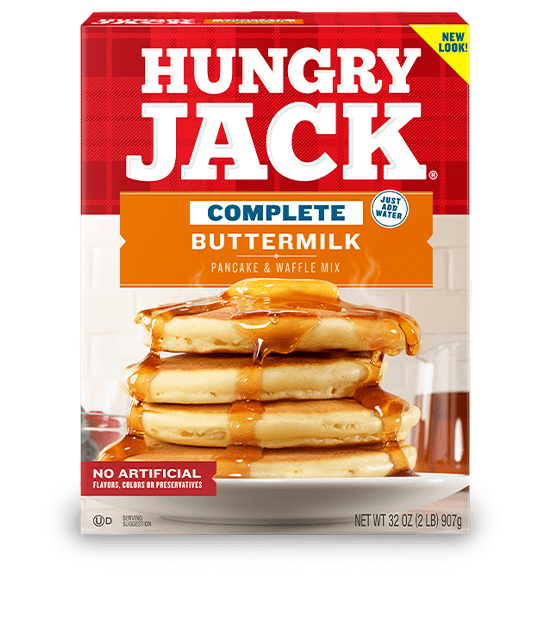 HARINA P/HOTCAKES HUNGRY JACK COMPLETE BUTTERMILK 907 GR.