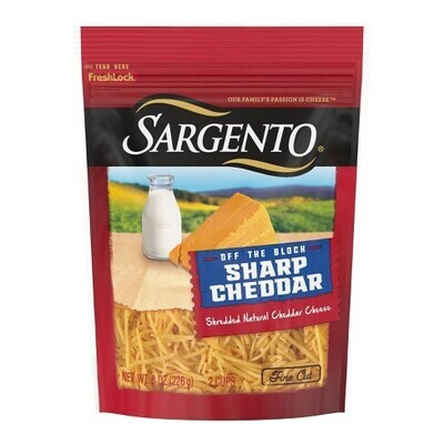 QUESO SARGENTO SHARP CHEDDAR 226 GR.