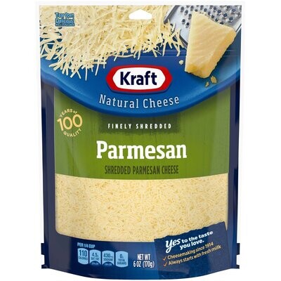QUESO KRAFT PARMESAN 179 GR.