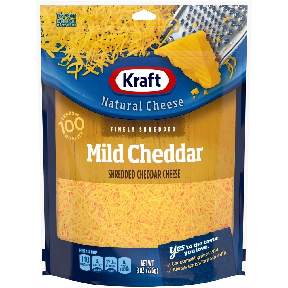 QUESO KRAFT MILD CHEDDAR 226 GR.