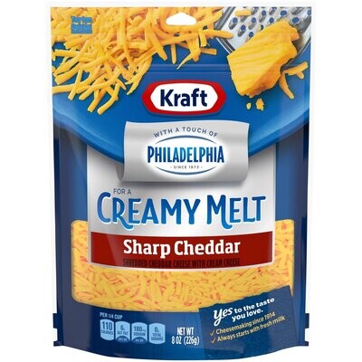 QUESO KRAFT SHARP CHEDDAR PHILADELPHIA 226 GR.