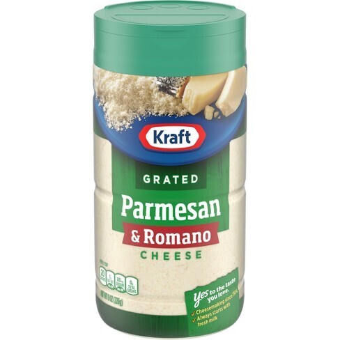 QUESO KRAFT PARMESAN Y ROMANO 226 GR.