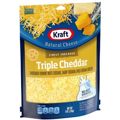 QUESO KRAFT TRIPLE CHEDDAR 226 GR.