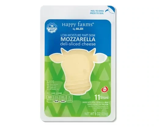 QUESO HAPPY FARMS LOW MOISTURE PART SKIM MOZZARELLA 226 GR.
