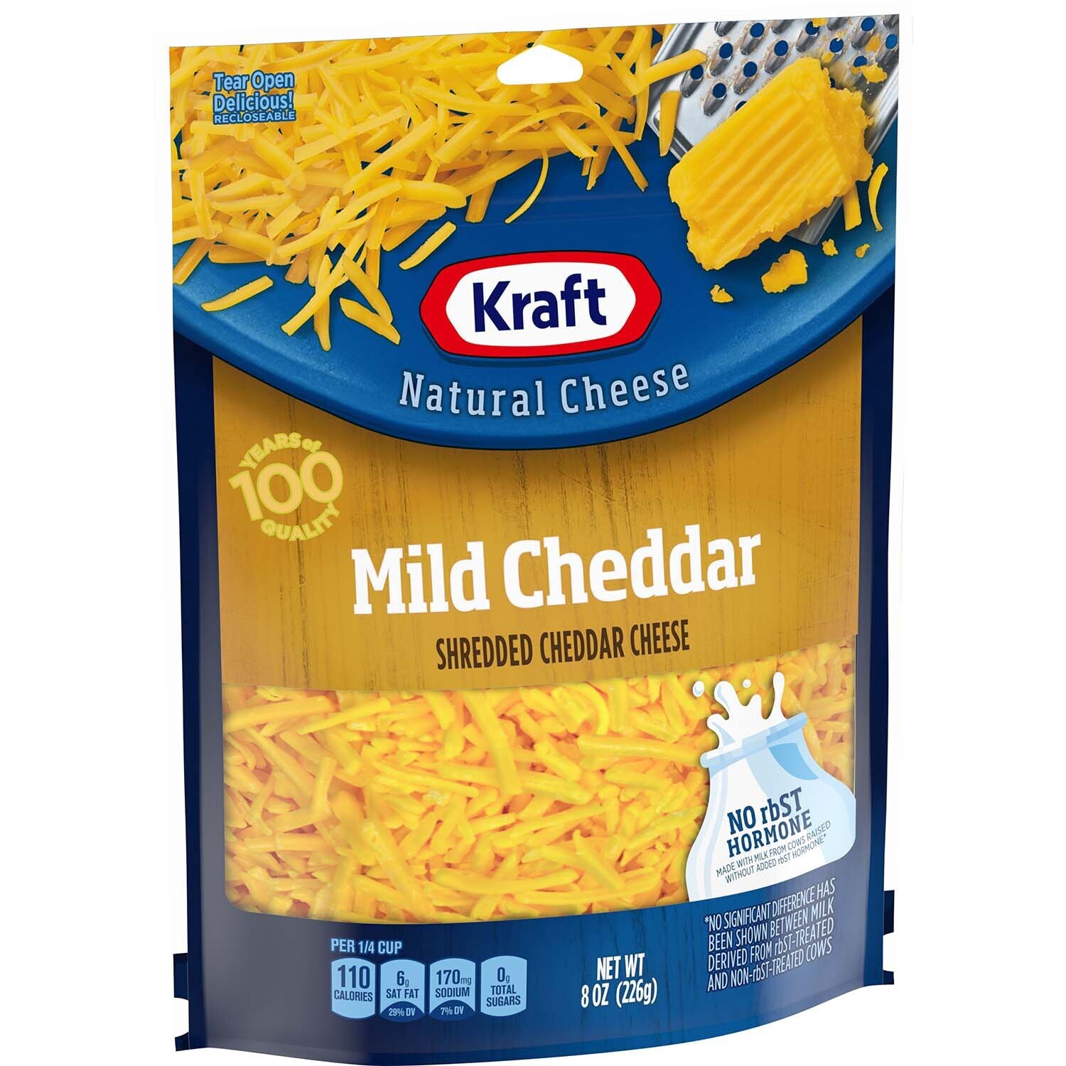 QUESO KRAFT MILD CHEDDAR 226 GR.