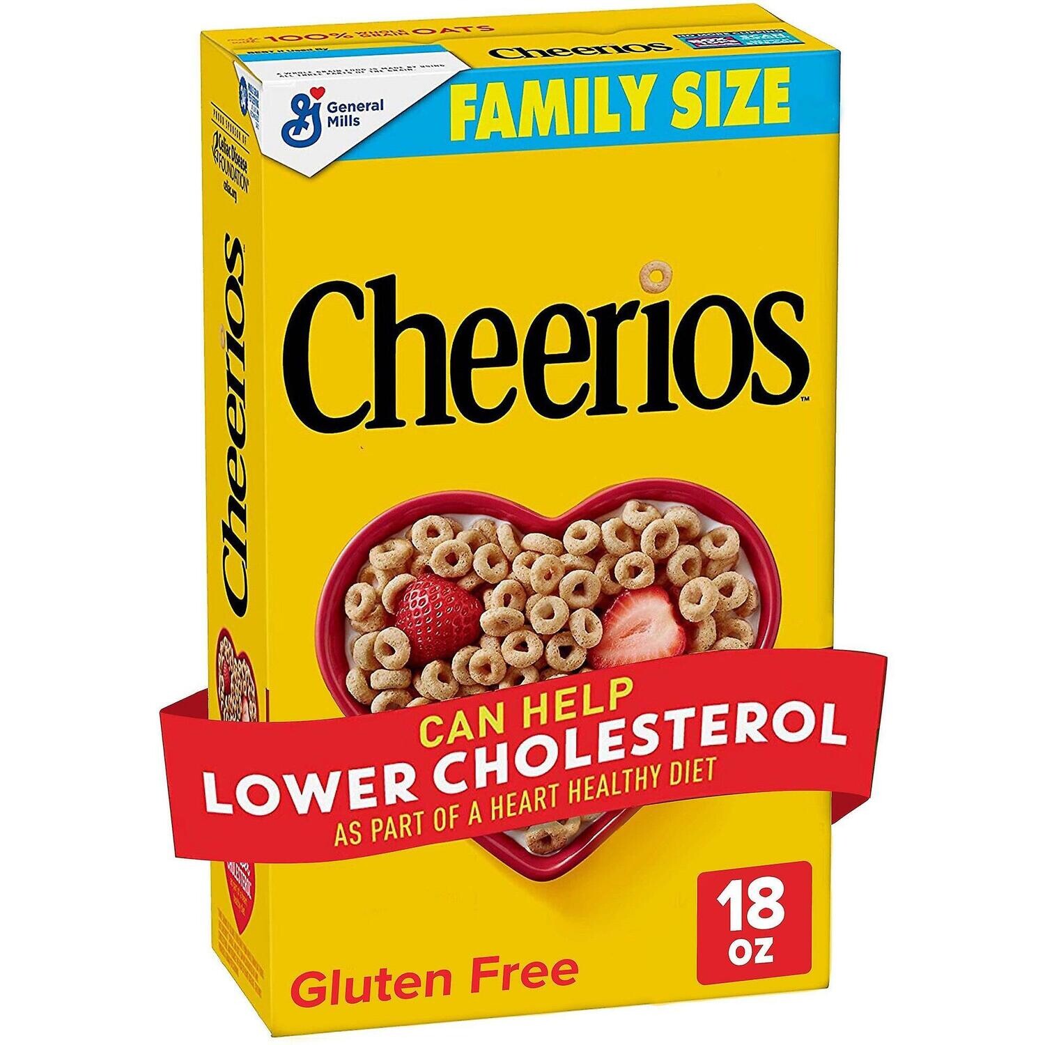 CEREAL CHEERIOS FAMILY SIZE 510 GR.