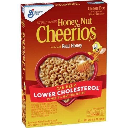 CEREAL CHEERIOS HONEY NUT 306 GR.