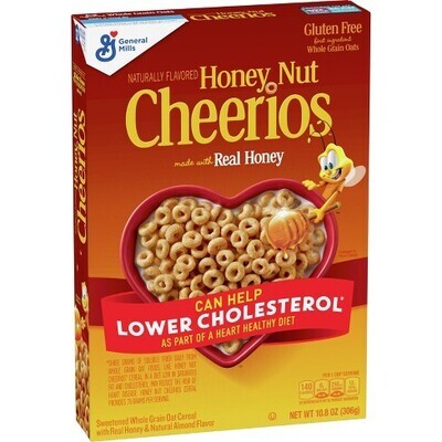 CEREAL CHEERIOS HONEY NUT 306 GR.
