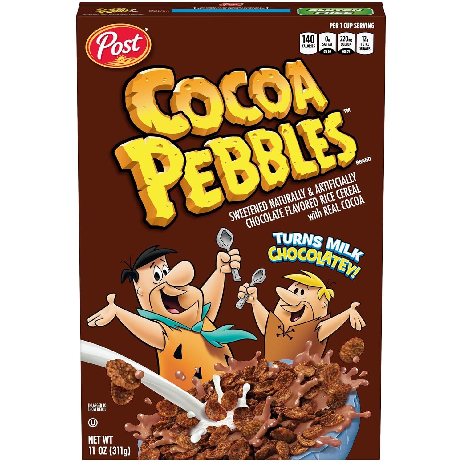 CEREAL COCOA PEBBLES CHOCOLATEY 311 GR.