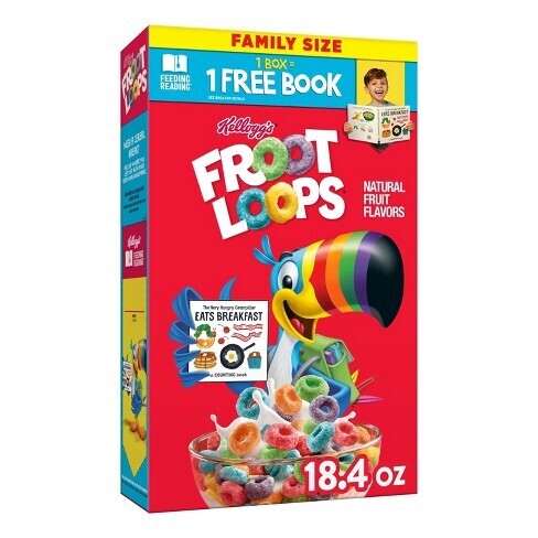 CEREAL FROOT LOOPS FAMILY SIZE 521 GR.