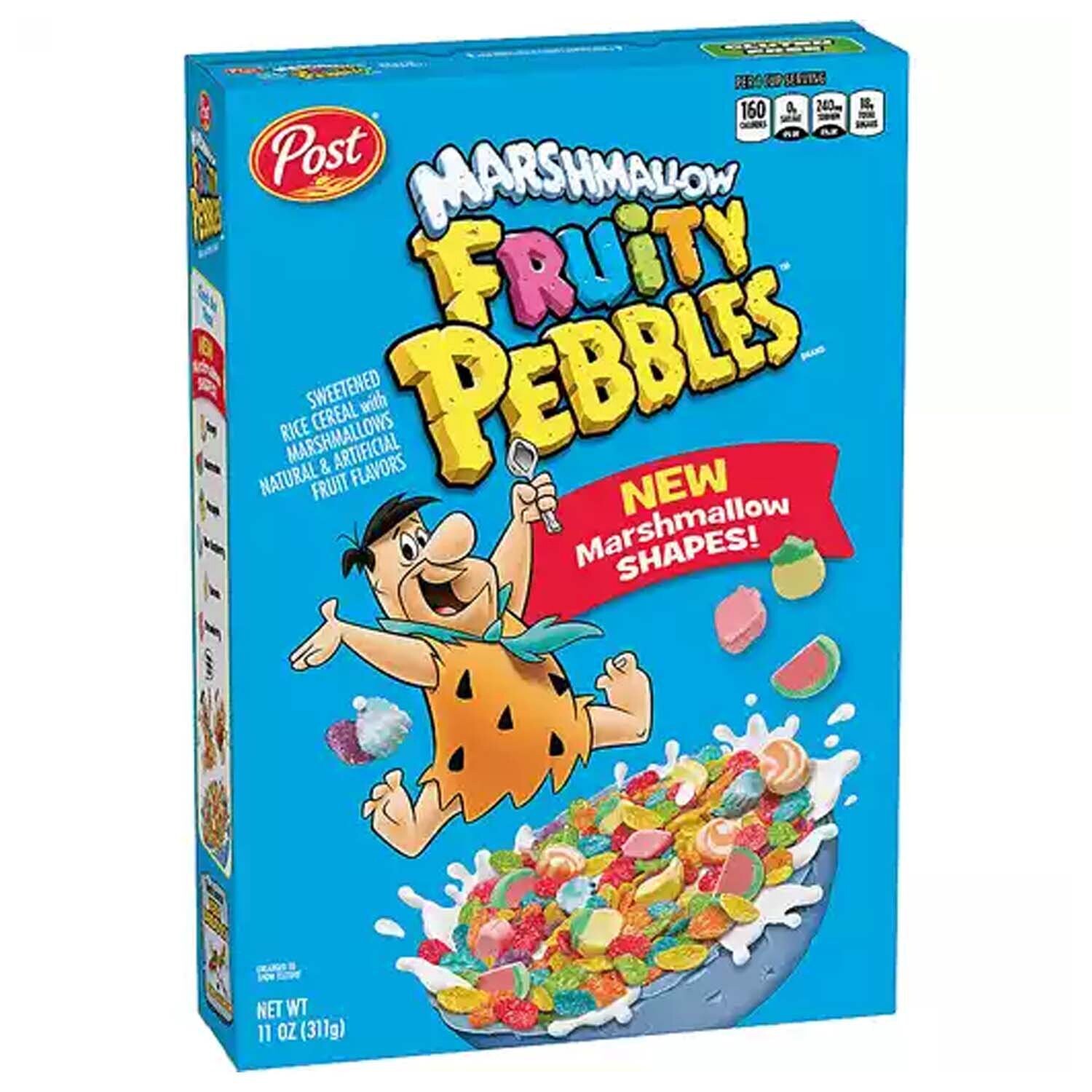 CEREAL FRUITY PEBBLES MARSHMALLOW 311 GR.