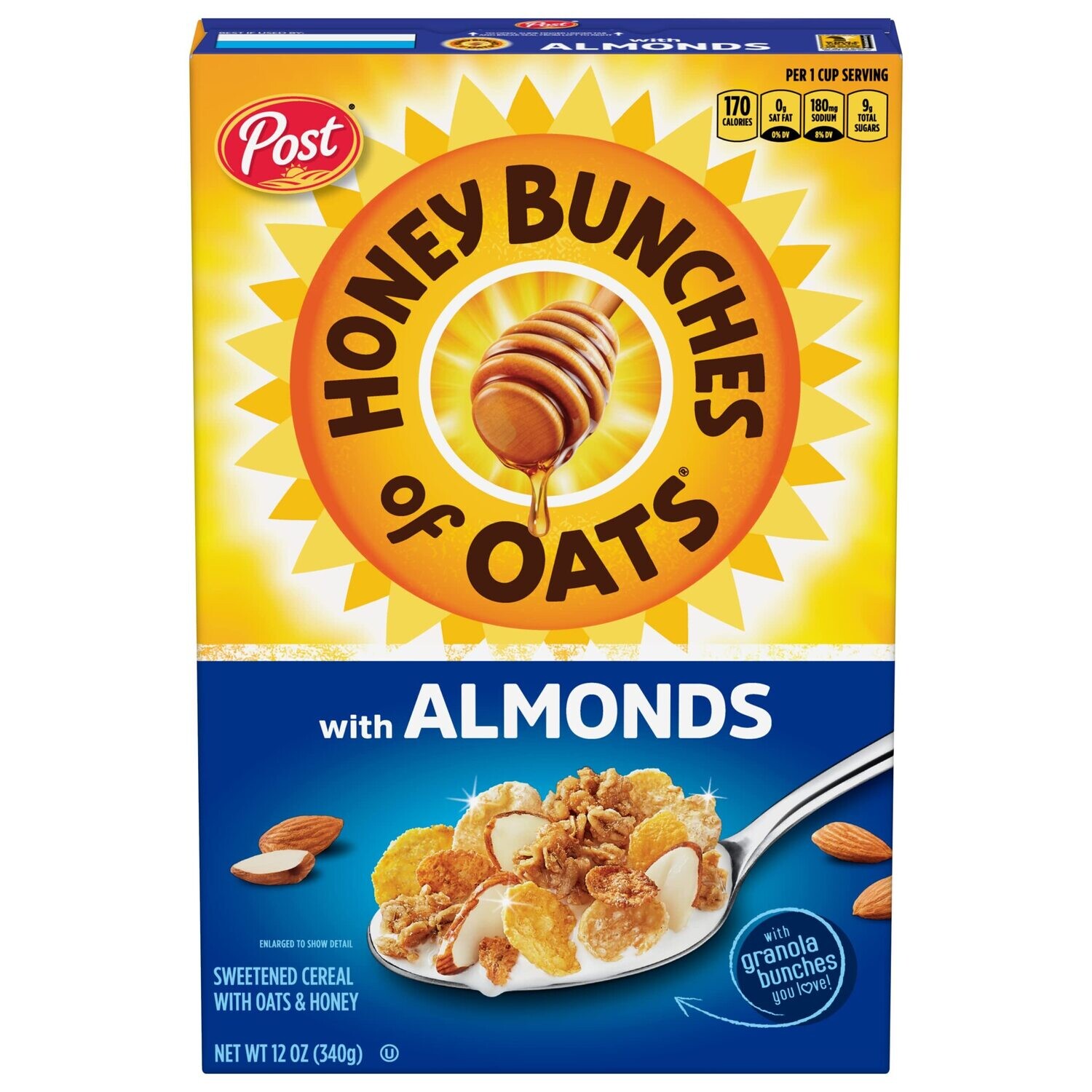 CEREAL HONEY BUNCHES OATS 340 GR.