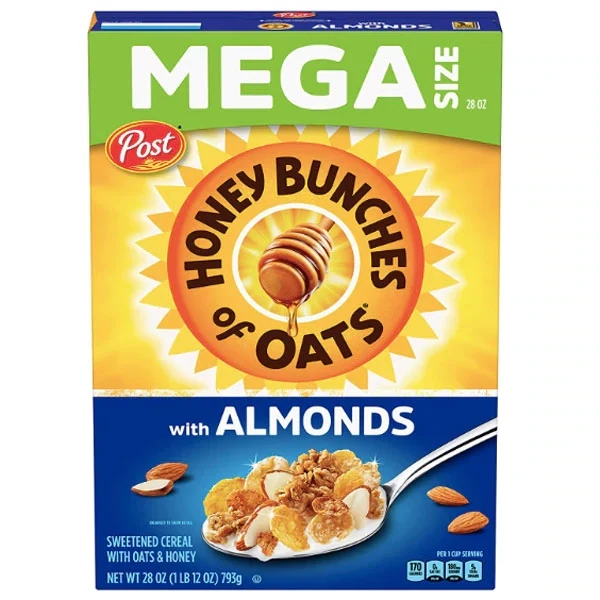 CEREAL HONEY BUNCHES OATS MEGA SIZE 652 GR.