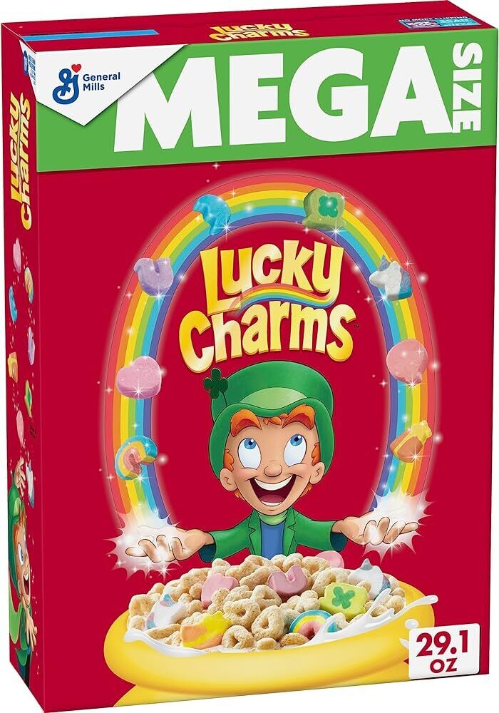 CEREAL LUCKY CHARMS MEGA SIZE 739 GR.