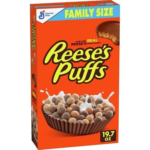 CEREAL REESES PUFFS FAMILY SIZE 558 GR.