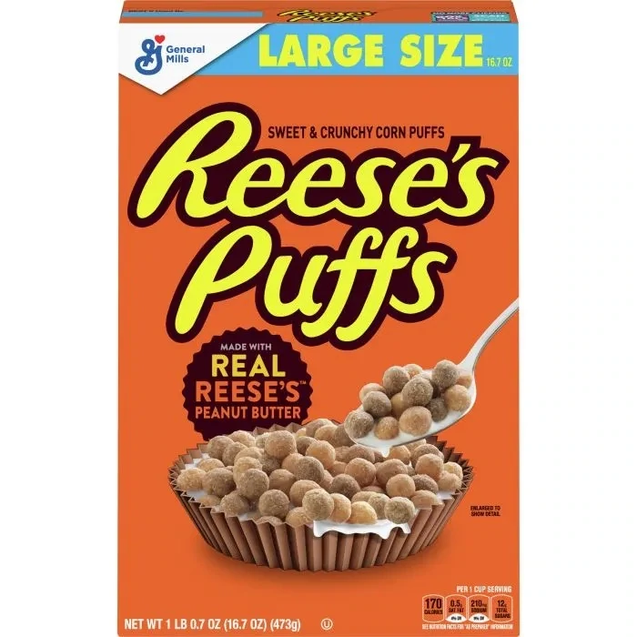 CEREAL REESES PUFFS LARGE SIZE 473 GR.