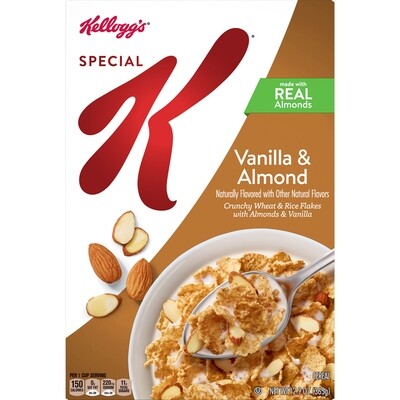CEREAL SPECIAL K VANILLA ALMOND 365 GR.