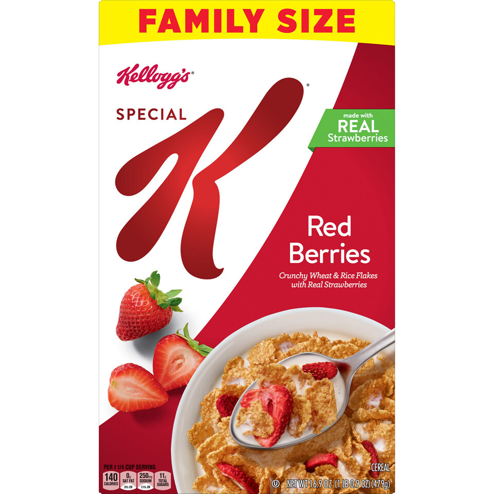 CEREAL SPECIAL K FAMILY SIZE RED BERRIES 479 GR.