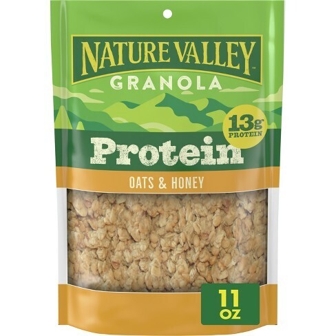 GRANOLA NATURE VALLEY PROTEIN OATS &amp; HONEY 311 GR.