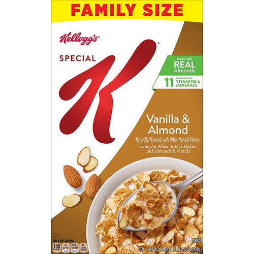CEREAL SPECIAL K FAMILY SIZE VANILLA ALMOND 532 GR.