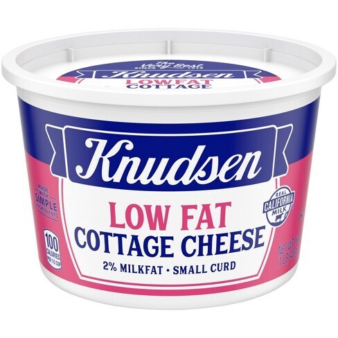 QUESO COTTAGE KNUDSEN LOW FAT 2% MILK FAT 453 GR.