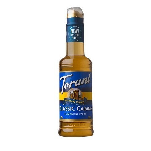 ENDULZANTE TORANI SUGAR FREE CLASSIC CARAMEL 375 ML