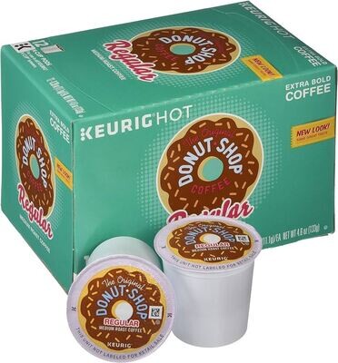 CAFE KEURIG DONUT SHOP REGULAR C/12 PZAS 133 GR.
