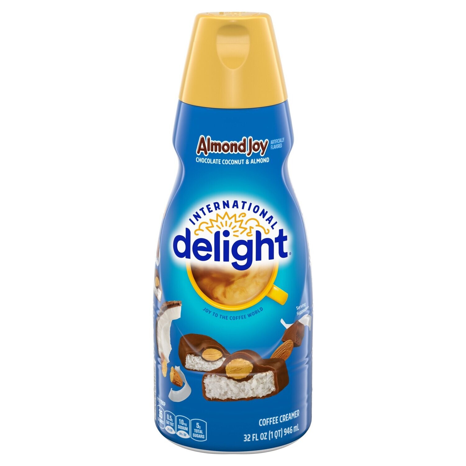 CREMORA DELIGHT ALMOND JOY 946 ML.