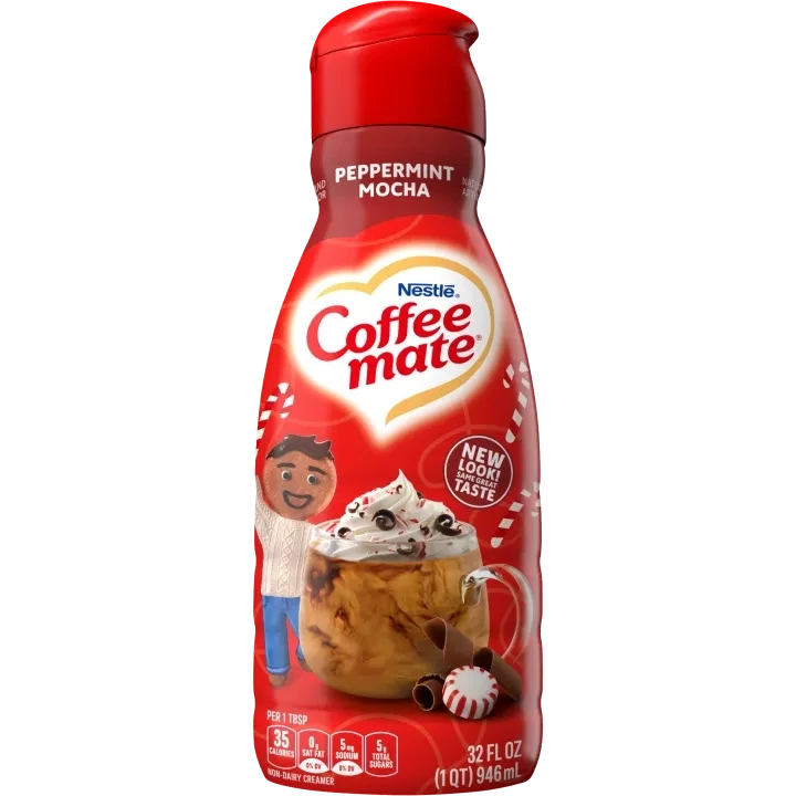 CREMORA COFFEE MATE PEPPERMINT MOCHA 946 ML.