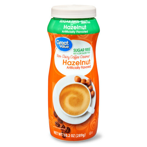 CREMA GREAT VALUE SUGAR FREE HAZELNUT 289 GR.