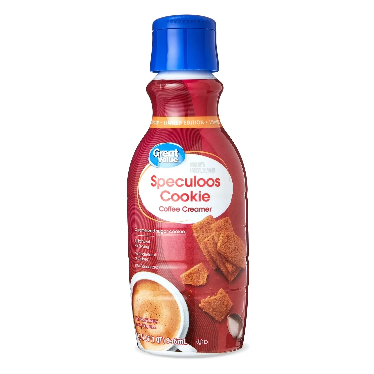 CREMORA GREAT VALUE SPECULOOS COOKIE 946 ML.